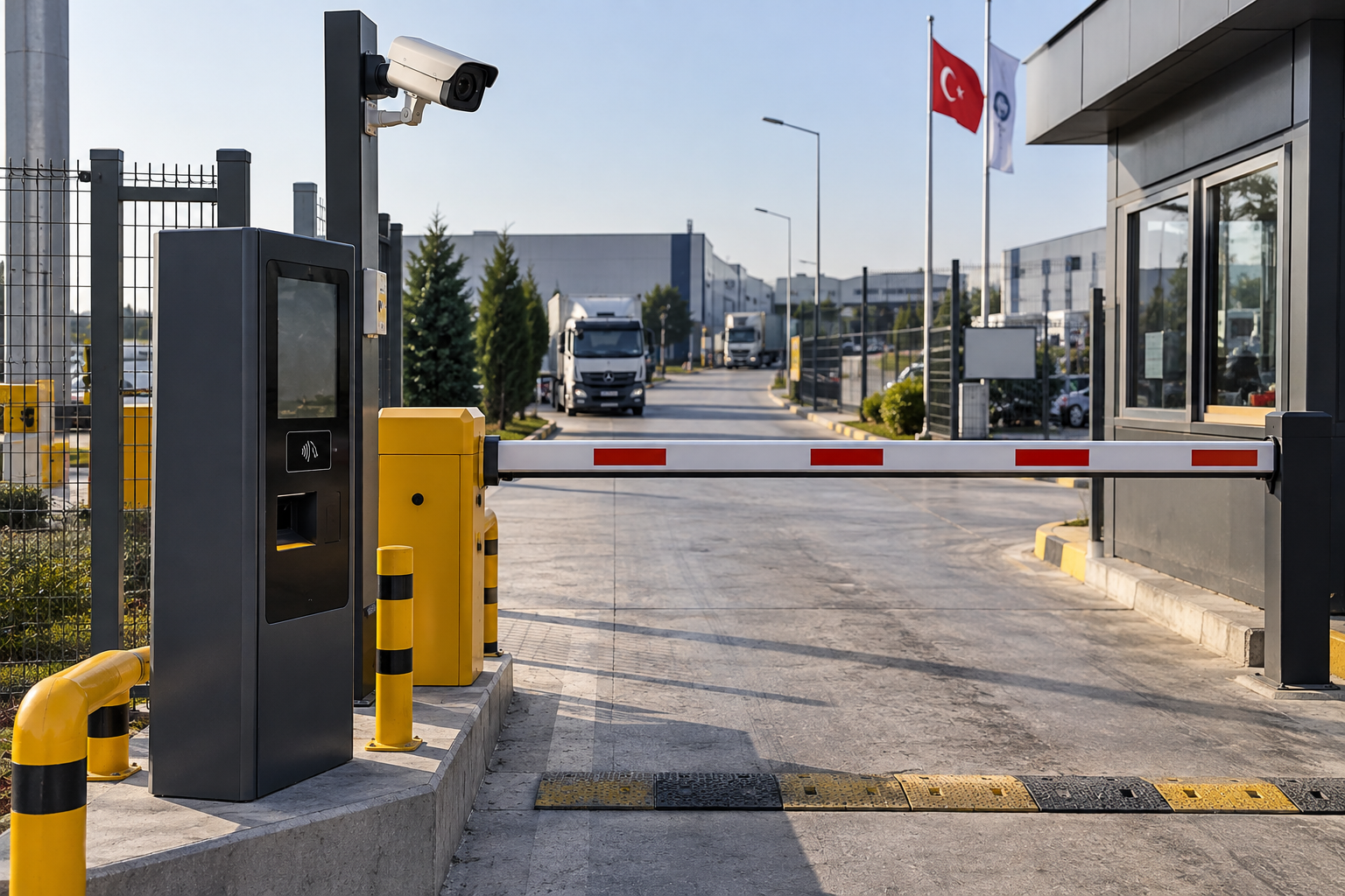 Fabrika ve OSB giriş kontrolü plaka tanıma